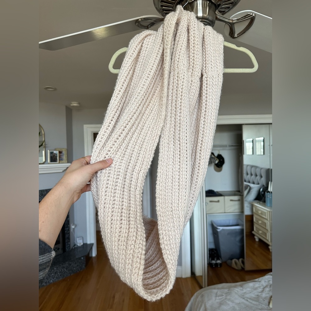 Coach Knit Circle Scarf